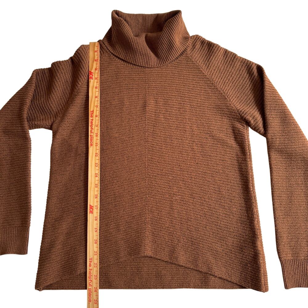 Kuhl Solace Turtleneck Sweater Women's Size Medium Brown Copper EUC 4406 Outdoor - Picture 8 of 13